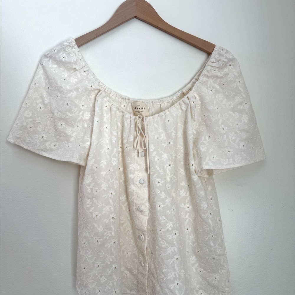 Sezane Vikaly Blouse NWT
